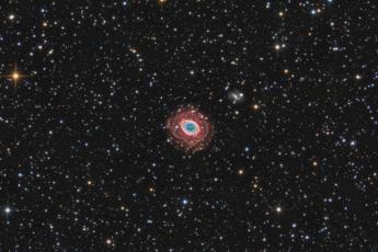 M57 - Туманность Кольцо (RGB+Ha)